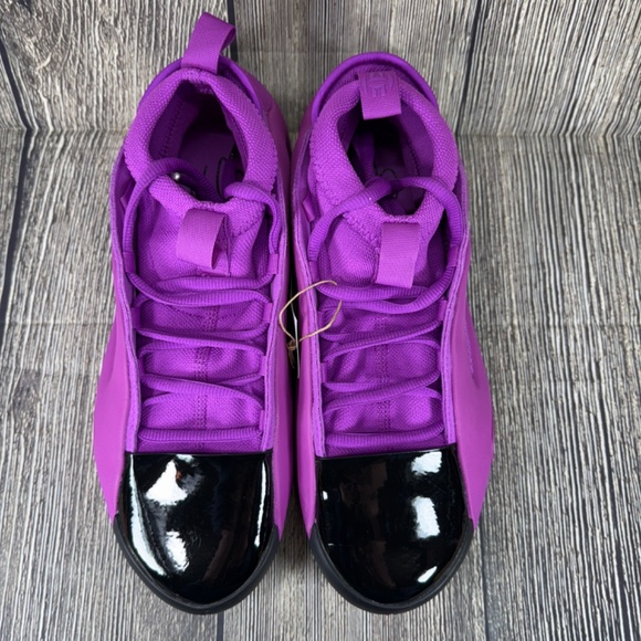 Adidas Harden Volume 8 Purple Burst/Core Black/Silver Metallic Mens sizes IG6647 - Picture 5 of 7